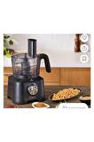 Mastermaid 11 In 1 Premium Mutfak Robotu Çift Katlı 4 Kanatlı Doğrayıcı Black 2500 W