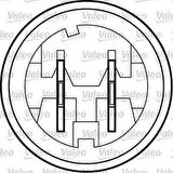 Renault Cam Mekanızması Arka Sag Megane 1,4 / 1,6 / 1,9 / 2,0 - Valeo 850351