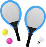 Petrix ST9506 3 in 1 Badminton Topu Tenis Raketi Seti