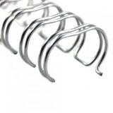 Office Force 5/8'' Gümüş 2:1'' (inç) A4 23 Loop Kutu Tel Spiral 50'li