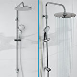  Adell Lido Rain Duş Sistemi -Krom 