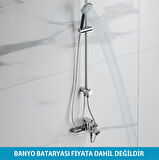  Adell Lido Rain Duş Sistemi -Krom 