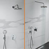  Adell Lento Optimal Ankastre Set -Krom - 2 Yollu Çıkış