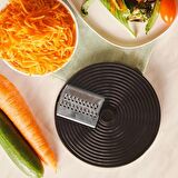 Karaca PRO-2000W Turbo Doğrayıcı, Dilimleme Rondo, Blender - İkili çelik mikser, Buz Kırıcı Mutfak Robotu Kırmızı