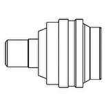 Vag Aks Kafası Sag On IC Transporter T5 2,5tdi 130 Ps Axd 03>11 26x30x50x336 - Gsp 661021