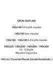 Pvc Şeffaf Simli Silinebilir Masa Örtüsü 005