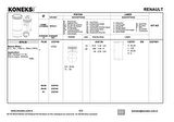 Renault Piston Segman  79,5mm Std Megane 1.4 CC 8v (k7j) - Koneks 232740