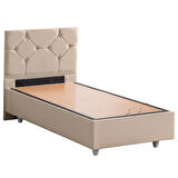 Setay Glamis Tek Kişilik Antrasit Baza + Başlık 90 x 190 cm
