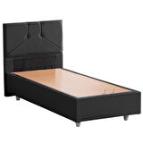 Setay Wick Tek Kişilik Antrasit Baza + Başlık 100 x 200 cm
