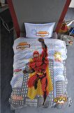 CLASY TEK KİŞİLİK DÖRT MEVSİM SET SÜPERHERO V1 GRİ 8696474231099