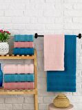 VOLENKA 50X90CM 4'LÜ HAVLU SETİ EFES V3 8696474231466
