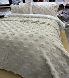 ÇAPA HOME HAYAL ÇİFT KİŞİLİK YATAK ÖRTÜSÜ BEJ 8696474231630