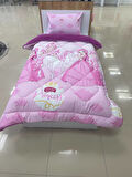ETE HOMETEX TEK KİŞİLİK LÜX WELSOFT YORGAN PRENSES MÜRDÜM 155X215CM 8696474231855