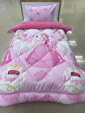 ETE HOMETEX TEK KİŞİLİK LÜX WELSOFT YORGAN PRENSES PEMBE 155X215CM 8696474231856