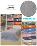 ETEHOMETEX HAVUZLU PİKE TEK KİŞİLİK 160X240CM GRİ 8696474232082