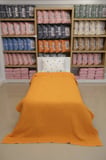 ETEHOMETEX HAVUZLU PİKE TAKIMI %100 PAMUK TEK KİŞİLİK TURUNCU 8696474232088