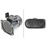 Vag Hava Akısmetre (debimetre) Bora Golf IV Octavıa Passat 1,4 / 1,9d / 1,6 Benzinli 97>08 Akl Atd Azm B - Hella 8et009142-261