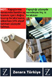 Premium Yüksek Mukavemetli İz Bırakmaz İp Ağ Takviyeli Çok Güçlü Lifli Kopmaz Koli Bandı 20 Mt X2 Ad