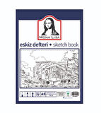Mona Lisa Eskiz Defteri A5 50 Yaprak - 2 adet
