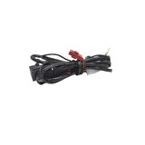 Offroad Sis Lambası 12x4 Led Yuvarlak Siyah /LASS243