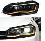 Vw polo mk6 ön far lambası ledli 2019+