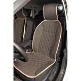 Space Elegance 2'li Set Minder Koyu Bej / KLMNY533