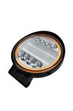Yuvarlak Kırmızı Angelli Sis Lambası 12-24v / Lass311