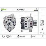 Fiat Alternator 12v 90a Jumper Ducato 2,3 Jtd / 2,8 Jtd Hdi - Valeo 439472