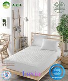 Luvia Kapitoneli Fitted Sıvı Geçirmez Alez Full Kenarlı Yatak Koruyucu