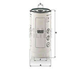 Mercedes Truck Separ Filtresi M-Benz Actros II 11 Mp4 Antos Arocs Atego III / Daf Cf75/85 Xf95 Xf105  Xf430/440/480 - Mann Pl420/7x