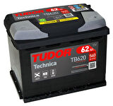 Aku Aku 12v 62 Ah 540a L02 (242×175×190) Tam Kapalı - Tudor Tb620