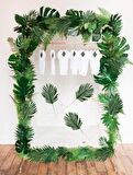 Yapay Çiçek Monstera Deve Tabanı Yaprağı Yapay Yaprak