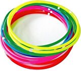 5 Adet 50 cm HULAHOP Çocuk Ritmik Cimnastik Çemberi Cimlastik Çember