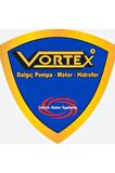Vortex Vtm 10 M 1 Hp 1" 20 Mt Kablolu Panolu Dalgıç Pompa