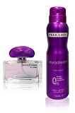 Free Love Eurodream EDP Kadın Parfüm 100 ml ve Deodorant 150 ml