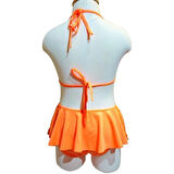 1-14 Yaş Kız Çocuk Turuncu Bikini