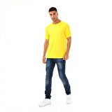 Raru Erkek Basic T-Shirt GRILLUS SARI