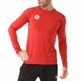 Raru Erkek Uzun Kollu T-Shirt VIVUS KIRMIZI
