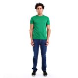 Raru Erkek Basic T-Shirt TRES YEŞİL