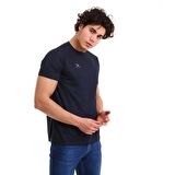 Raru Erkek Basic T-Shirt TRES LACİVERT