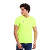 Raru Erkek Basic T-Shirt TRES  SARI