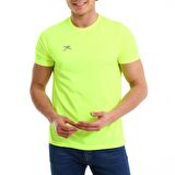 Raru Erkek Basic T-Shirt TRES  SARI