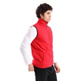 Raru Erkek Polar Yelek VARIAN KIRMIZI