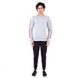 Raru Erkek Sweatshirt LORIN GRİ MELANJ
