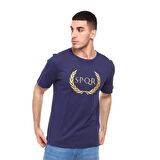 S.P.Q.R Erkek T-Shirt ARES LACİVERT