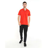 Raru Erkek Polo T-Shirt NOX KIRMIZI