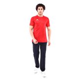 Raru Erkek Baskılı T-Shirt JUSTA KIRMIZI