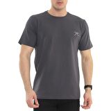 Raru Erkek %100 Pamuk T-Shirt GRAVIS ANTRASİT