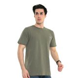 Raru Erkek %100 Pamuk T-Shirt GRAVIS HAKİ