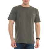 Raru Erkek %100 Pamuk T-Shirt GRAVIS HAKİ